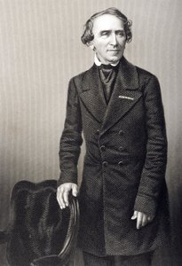 Giacomo Meyerbeer (1791-1864) grabado por D.J. Pound de una fotografía, de 