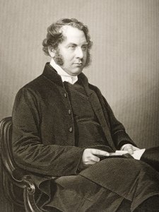 Henry Montagu Villiers (1813-61) grabado por D.J. Pound a partir de una fotografía, de 