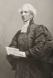 Hugh McNeile (1795-1879) grabado por D.J. Pound a partir de una fotografía, de 