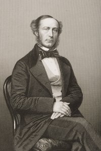 John Walter (1818-94) grabado por D.J. Pound a partir de una fotografía, de 
