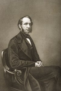 Robert Grosvenor (1801-93) grabado por D.J. Pound a partir de una fotografía, de 