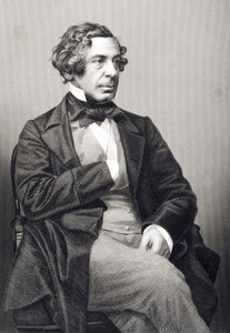 Samuel Warren (1807-77) grabado por D.J. Pound a partir de una fotografía, de 