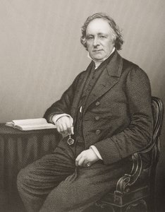 Thomas Binney (1798-1874) grabado por D.J. Pound de una fotografía, de 