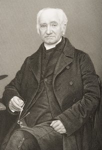 Thomas Vowler Short (1790-1872) grabado por D.J. Pound de una fotografía, de 