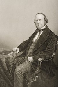 Thomas Wright (1810-77) grabado por D.J. Pound a partir de una fotografía, de 