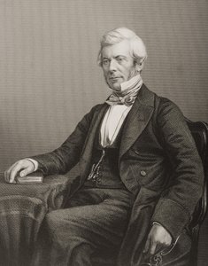 William Chambers (1800-83) grabado por D.J. Pound de una fotografía, de 