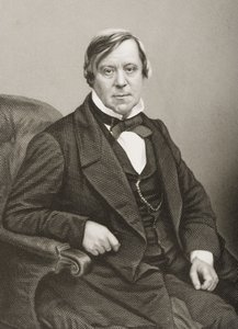 William Scholefield (1809-67) grabado por D.J. Pound de una fotografía, de 