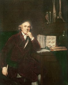 Retrato de John Hunter (1728-1793) después de Sir Joshua Reynolds (1723-92) 1813