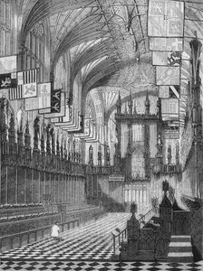Capilla de San Jorge, Windsor, 1845 de John Jackson