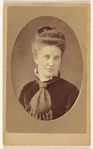 [Mujer no identificada, impresa en estilo casi oval] de John James Abbott