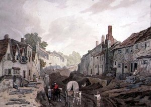 Escena de calle, Erith, Kent de John James Chalon