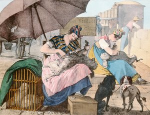 Los peluqueros de perros, 1820