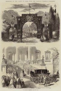 Matrimonio del Conde de París con la Princesa Isabelle d