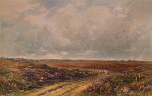 Día tormentoso en un común de Surrey, siglos XIX-XX, 1935