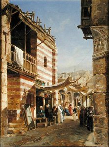 La escuela cerca de los bebés-Sharouri, El Cairo de John Jnr. Varley