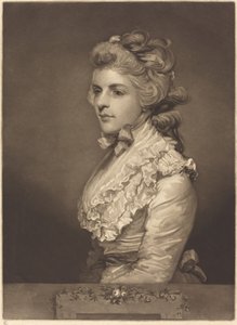 Miss Kemble con un vestido blanco de John Jones after Sir Joshua Reynolds