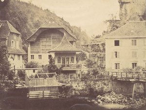 Vista en Suiza, 1850s de John Joscelyn Coghill