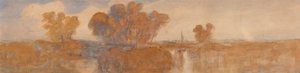 Una vista lejana de Norwich de John Joseph Cotman