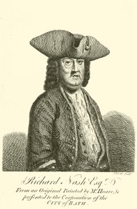 Richard Nash, conocido como Beau Nash, dandi galés, jugador y Maestro de Ceremonias en Bath de John June