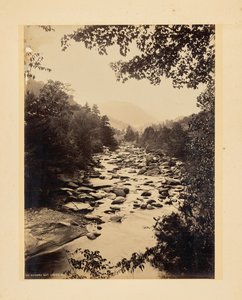 En el arroyo Hickory Nut, Carolina del Norte de John K. Hillers