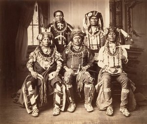 Delegación Otoe-Missouria, 1881