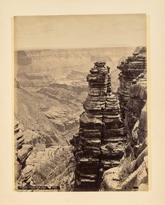 Altar de Shini-Mo, en Brink of Marble Canyon, río Colorado de John K. Hillers