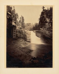 Cataratas Tallulah, Georgia. Tempestia. de John K. Hillers