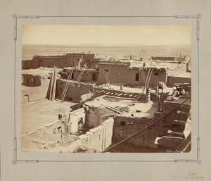 Vista de Zuni hacia el sureste de John K. Hillers