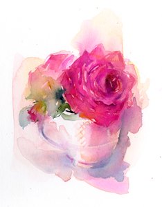 Rosa en Taza de Té