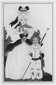 Ilustración para Amor por Amor de William Congreve (litografía)