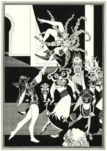 Ilustración para La historia de Aladino y la lámpara maravillosa
