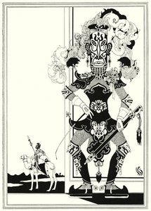 Ilustración para La historia de Aladino y la lámpara maravillosa de John Kettelwell