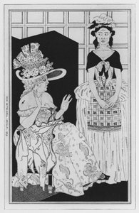 Ilustración para El Camino del Mundo de William Congreve de John Kettelwell