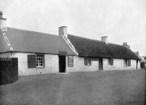 Cabaña de Burns, Escocia, 1893 de John L. Stoddard