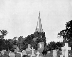 Cementerio de Stoke-Pogis, Inglaterra, 1893 de John L. Stoddard