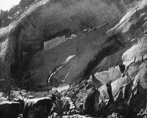 Viviendas en el Acantilado, Cañón de Mancos, Arizona, EE.UU., 1893