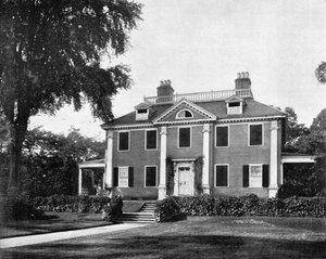 Casa de Longfellow, Cambridge, Massachusetts, EE.UU. de John L. Stoddard
