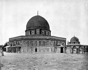 Mezquita de Omar, Jerusalén, 1893