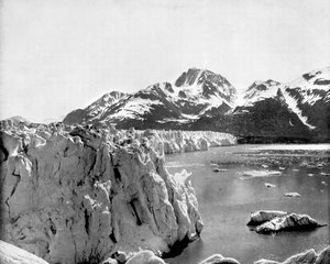 Glaciar Muir, Alaska, EE.UU., 1893 de John L. Stoddard