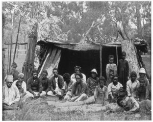 Nativos de Queensland, Australia, finales del siglo XIX de John L. Stoddard