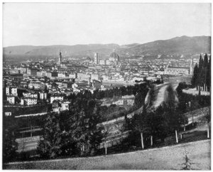 Panorama de Florencia, Italia de John L. Stoddard