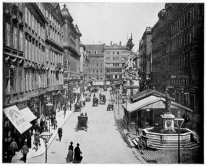 El Graben, Viena, finales del siglo XIX de John L. Stoddard