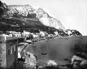 La Marina, Capri, Italia, 1893 de John L. Stoddard