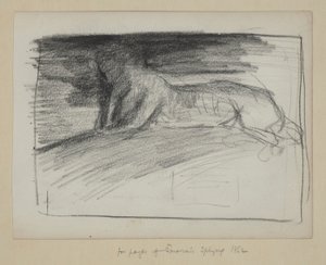 Estudios para Emerson de John La Farge