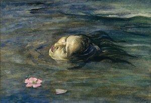 La Extraña Cosa que el Pequeño Kiosai Vio en el Río de John La Farge