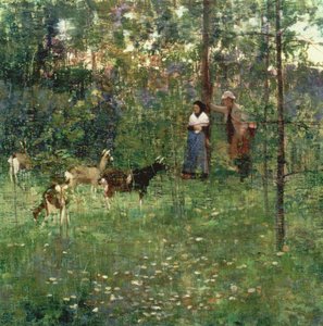 Un extraño de John Lavery