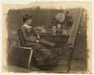 Su retrato de John Lavery