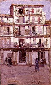 Casa en Tánger de John Lavery