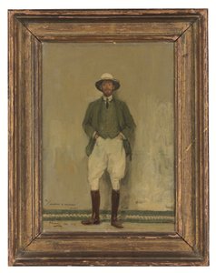 Retrato de Walter B. Harris, c. 1907 (óleo sobre lienzo)
