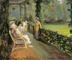 La Veranda, 1912 de John Lavery